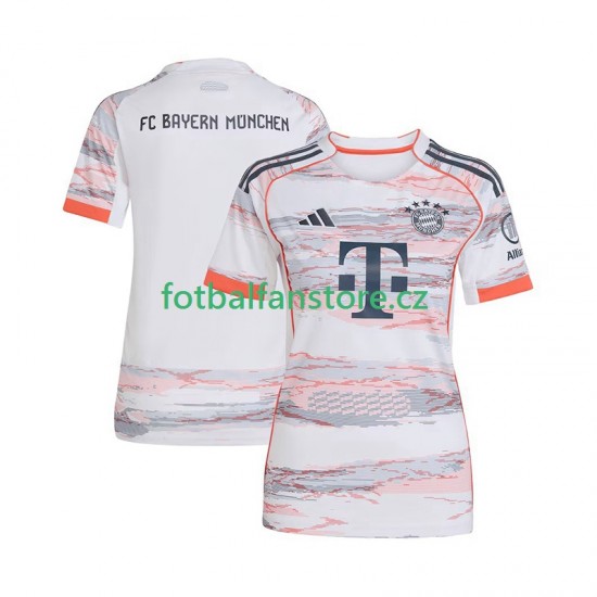 Ženy Venkovní Dres FC Bayern Mnichov 2025-2026 Krátký rukáv Ženy Venkovní Dres FC Bayern Mnichov 2025-2026 Krátký rukáv