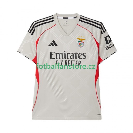 Muži Venkovní Dres Benfica 2025-2026 Krátký rukáv Muži Venkovní Dres Benfica 2025-2026 Krátký rukáv