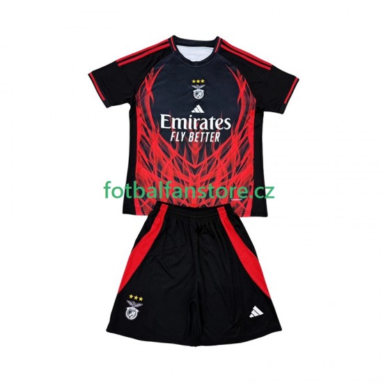 Dětský Domácí Dres Benfica Special 2025-2026 Krátký rukáv Dětský Domácí Dres Benfica Special 2025-2026 Krátký rukáv