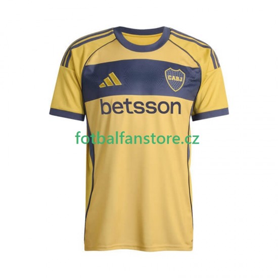 Muži Venkovní Dres CA Boca Juniors 2025-2026 Krátký rukáv Muži Venkovní Dres CA Boca Juniors 2025-2026 Krátký rukáv