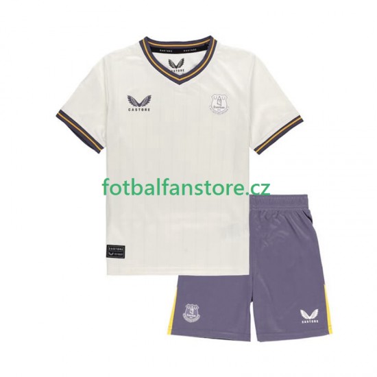 Dětský Alternativní Dres Everton 2024-2025 Krátký rukáv Dětský Alternativní Dres Everton 2024-2025 Krátký rukáv