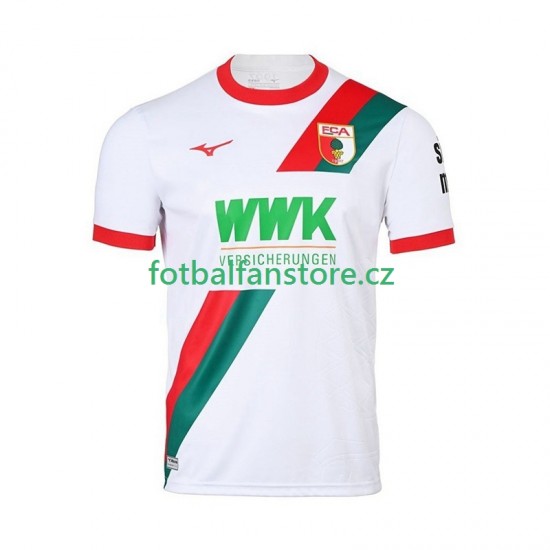 Muži Domácí Dres FC Augsburg 2025-2026 Krátký rukáv