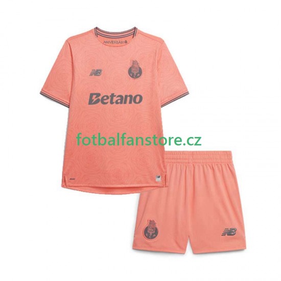 Dětský Venkovní Dres FC Porto 2025-2026 Krátký rukáv Dětský Venkovní Dres FC Porto 2025-2026 Krátký rukáv