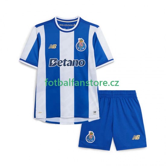 Dětský Domácí Dres FC Porto 2025-2026 Krátký rukáv Dětský Domácí Dres FC Porto 2025-2026 Krátký rukáv