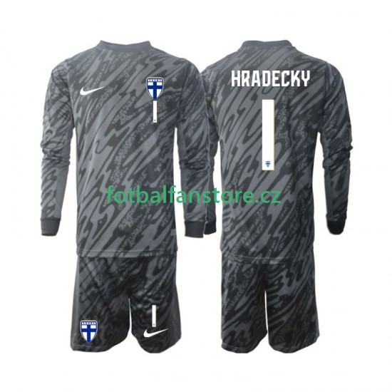 Dětský Brankářský Domácí Dres Finsko HRADECKY 1 2024 Dlouhými Rukávy Dětský Brankářský Domácí Dres Finsko HRADECKY 1 2024 Dlouhými Rukávy