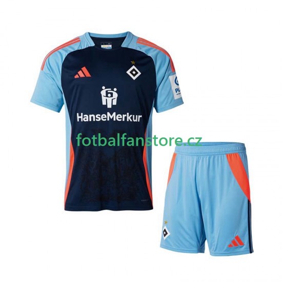 Dětský Domácí Dres Hamburger SV Special 2025-2026 Krátký rukáv Dětský Domácí Dres Hamburger SV Special 2025-2026 Krátký rukáv