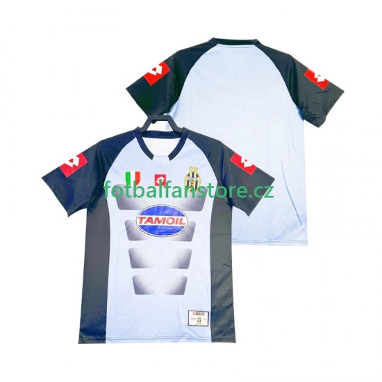 Muži Brankářský Retro Domácí Dres Juventus 2002-2003 Krátký rukáv Muži Brankářský Retro Domácí Dres Juventus 2002-2003 Krátký rukáv