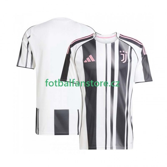Muži Domácí Dres Juventus 2025-2026 Krátký rukáv Muži Domácí Dres Juventus 2025-2026 Krátký rukáv
