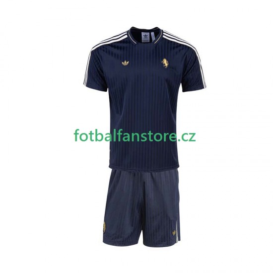 Dětský Domácí Dres Juventus Icons 2025-2026 Krátký rukáv Dětský Domácí Dres Juventus Icons 2025-2026 Krátký rukáv