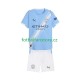 Dětský Domácí Dres Manchester City 2025-2026 Krátký rukáv Dětský Domácí Dres Manchester City 2025-2026 Krátký rukáv