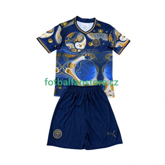 Dětský Domácí Dres Manchester City Special 2025-2026 Krátký rukáv Dětský Domácí Dres Manchester City Special 2025-2026 Krátký rukáv