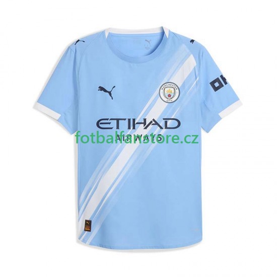 Muži Domácí Dres Manchester City 2025-2026 Krátký rukáv