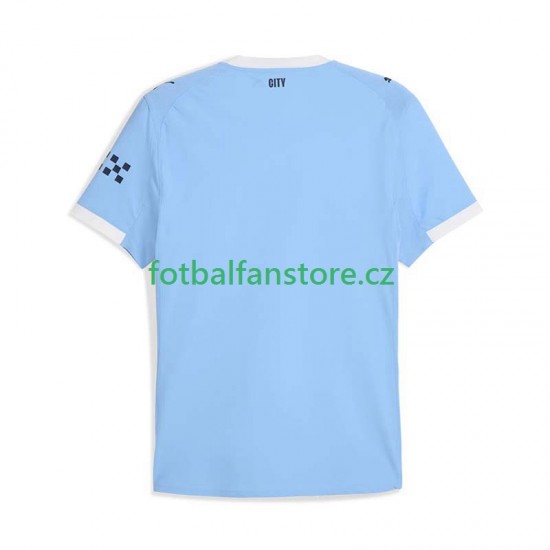 Muži Domácí Dres Manchester City 2025-2026 Krátký rukáv