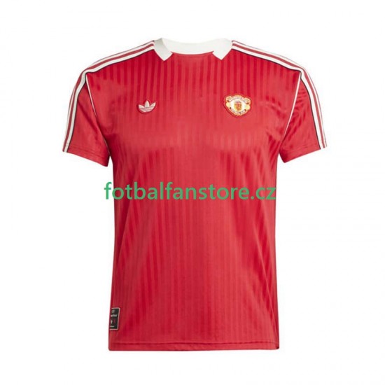 Muži Domácí Dres Manchester United Icon 2025-2026 Krátký rukáv Muži Domácí Dres Manchester United Icon 2025-2026 Krátký rukáv