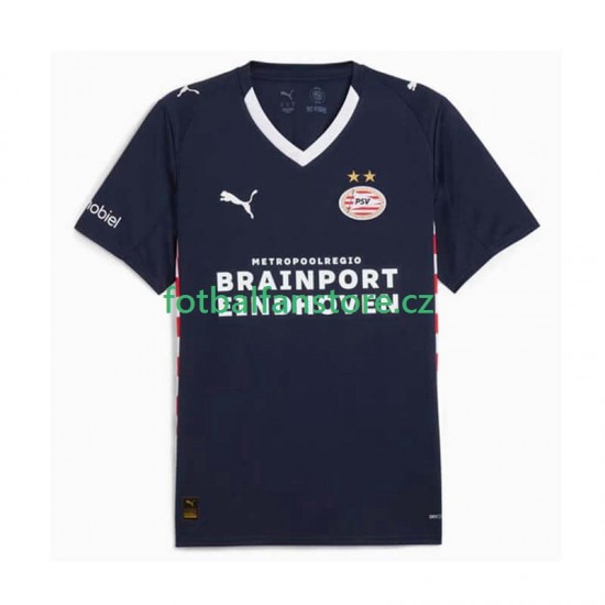 Muži Venkovní Dres PSV Eindhoven 2025-2026 Krátký rukáv Muži Venkovní Dres PSV Eindhoven 2025-2026 Krátký rukáv