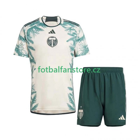 Dětský Venkovní Dres Portland Timbers 2024 Krátký rukáv Dětský Venkovní Dres Portland Timbers 2024 Krátký rukáv