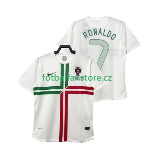 Muži Retro Venkovní Dres Portugalsko Cristiano Ronaldo 7 2012 Krátký rukáv Muži Retro Venkovní Dres Portugalsko Cristiano Ronaldo 7 2012 Krátký rukáv