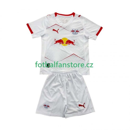 Dětský Domácí Dres RB Leipzig 2025-2026 Krátký rukáv Dětský Domácí Dres RB Leipzig 2025-2026 Krátký rukáv
