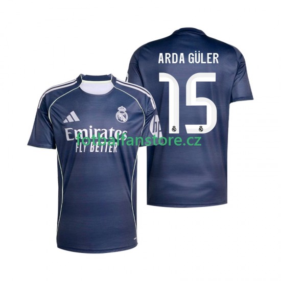 Muži Venkovní Dres Real Madrid Arda Guler 15 2025-2026 Krátký rukáv