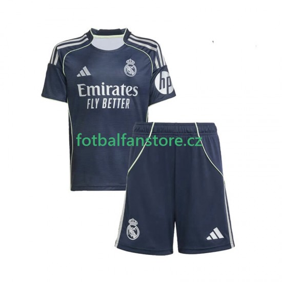 Dětský Venkovní Dres Real Madrid 2025-2026 Krátký rukáv