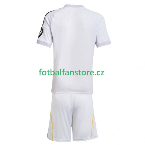 Dětský Domácí Dres Real Madrid 2025-2026 Krátký rukáv