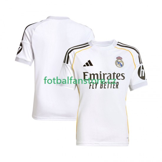 Muži Domácí Dres Real Madrid 2025-2026 Krátký rukáv