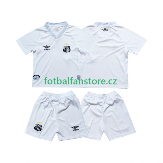 Dětský Domácí Dres Santos FC 2025-2026 Krátký rukáv Dětský Domácí Dres Santos FC 2025-2026 Krátký rukáv