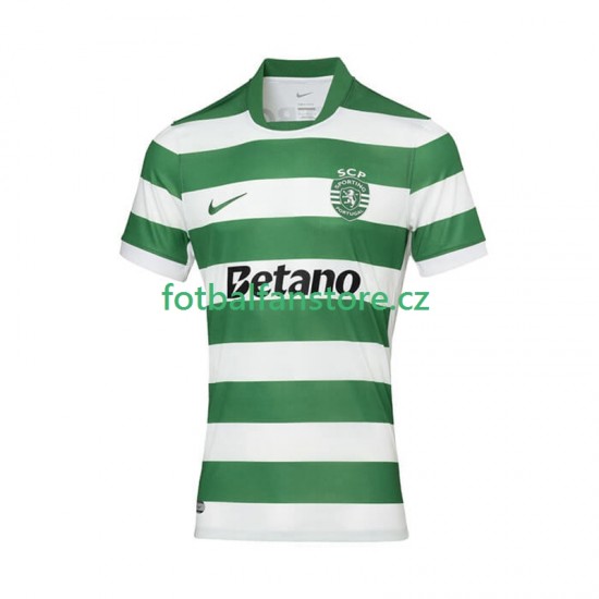 Muži Domácí Dres Sporting CP 2025-2026 Krátký rukáv