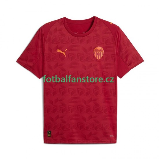 Muži Venkovní Dres Valencia CF 2025-2026 Krátký rukáv Muži Venkovní Dres Valencia CF 2025-2026 Krátký rukáv