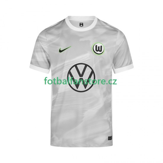 Muži Venkovní Dres VfL Wolfsburg 2025-2026 Krátký rukáv Muži Venkovní Dres VfL Wolfsburg 2025-2026 Krátký rukáv