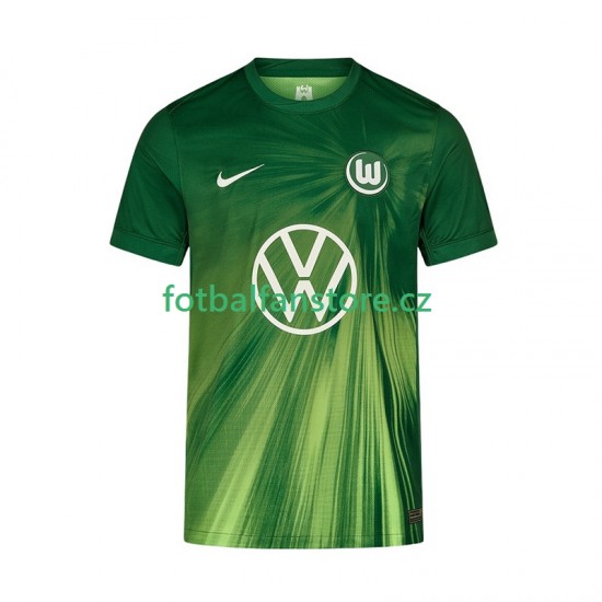 Muži Domácí Dres VfL Wolfsburg 2025-2026 Krátký rukáv Muži Domácí Dres VfL Wolfsburg 2025-2026 Krátký rukáv