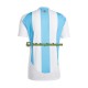 Muži Domácí Dres Argentina Copa America 2024 Modrý Bílý Krátký rukáv
