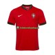 Muži Domácí Dres Portugalsko Euro 2024 Červené Krátký rukáv