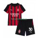 Dětský Domácí Dres AC Milán Ardon Jashari 30 2025-2026 Krátký rukáv
