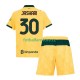Dětský Alternativní Dres AC Milán Ardon Jashari 30 2025-2026 Krátký rukáv Dětský Alternativní Dres AC Milán Ardon Jashari 30 2025-2026 Krátký rukáv