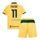 Dětský Alternativní Dres AC Milán Christian Pulisic 11 2025-2026 Krátký rukáv