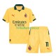 Dětský Alternativní Dres AC Milán Christian Pulisic 11 2025-2026 Krátký rukáv
