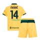 Dětský Alternativní Dres AC Milán Luca Modric 14 2025-2026 Krátký rukáv