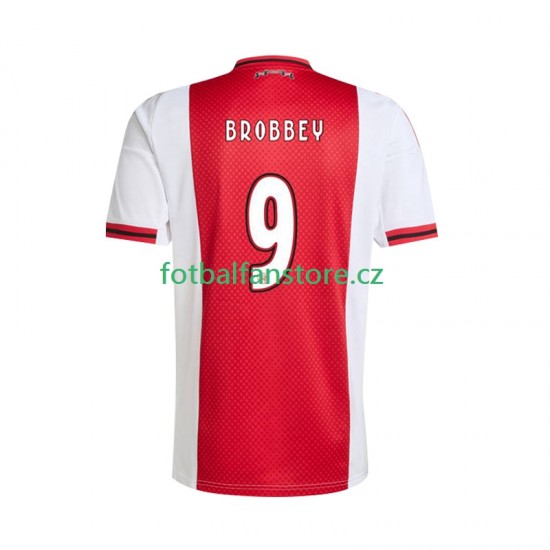 Muži Domácí Dres AFC Ajax Brian Brobbey 9 2025-2026 Krátký rukáv