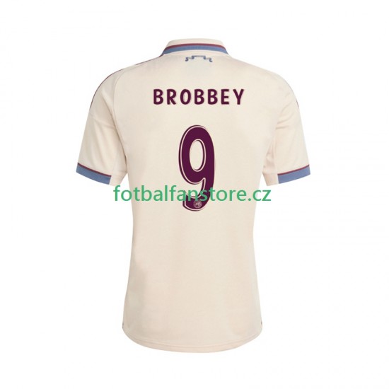 Muži Alternativní Dres AFC Ajax Brian Brobbey 9 2025-2026 Krátký rukáv