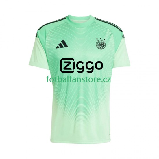 Muži Brankářský Domácí Dres AFC Ajax 2025-2026 Krátký rukáv
