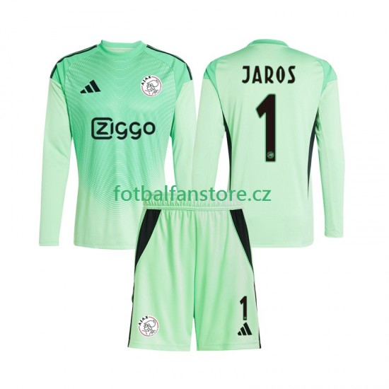 Dětský Brankářský Domácí Dres AFC Ajax Vitezslav Jaros 1 2025-2026 Dlouhými Rukávy