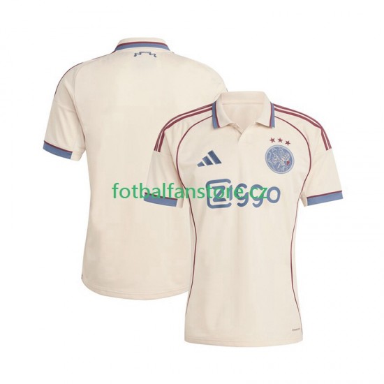 Muži Alternativní Dres AFC Ajax 2025-2026 Krátký rukáv Muži Alternativní Dres AFC Ajax 2025-2026 Krátký rukáv