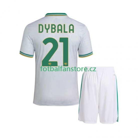 Dětský Alternativní Dres AS Řím Dybala 21 2025-2026 Krátký rukáv