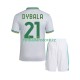 Dětský Alternativní Dres AS Řím Dybala 21 2025-2026 Krátký rukáv