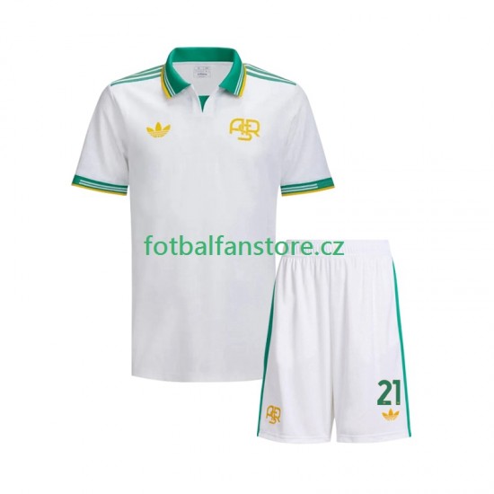 Dětský Alternativní Dres AS Řím Dybala 21 2025-2026 Krátký rukáv