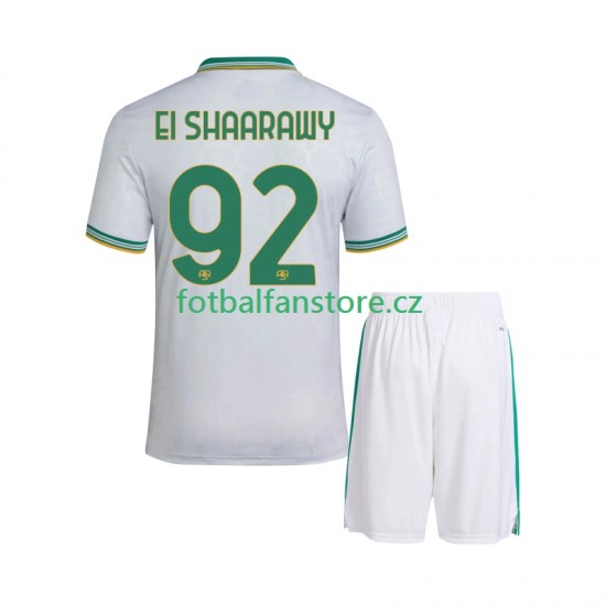 Dětský Alternativní Dres AS Řím Stephan El Shaarawy 92 2025-2026 Krátký rukáv