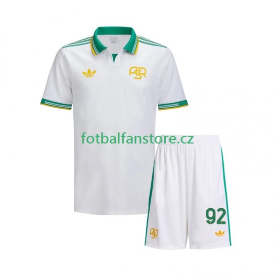 Dětský Alternativní Dres AS Řím Stephan El Shaarawy 92 2025-2026 Krátký rukáv
