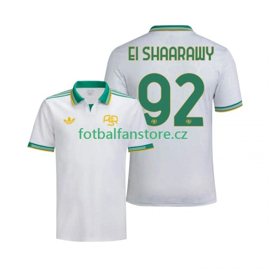 Muži Alternativní Dres AS Řím Stephan El Shaarawy 92 2025-2026 Krátký rukáv
