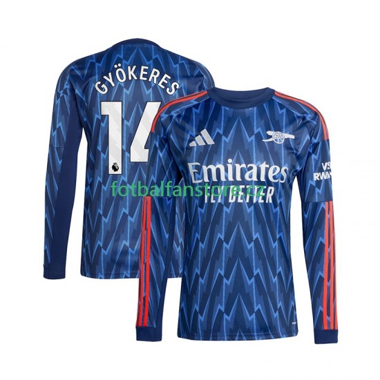 Muži Venkovní Dres Arsenal Viktor Gyokeres 14 2025-2026 Dlouhými Rukávy